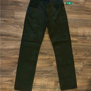 Gap Forest Green Corduroy 29” waist, 30” length, new with tags